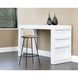 Indra 26.25 inch Natural / Black Counter Stool